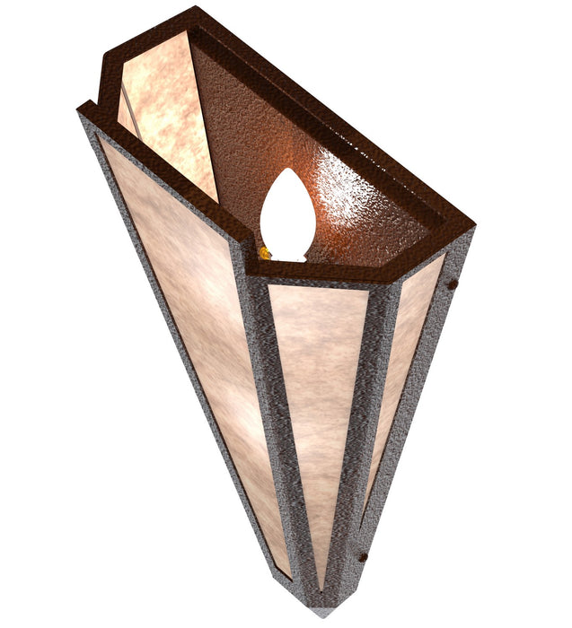 Meyda Tiffany 255788 Two Light Wall Sconce, Sepia Brown