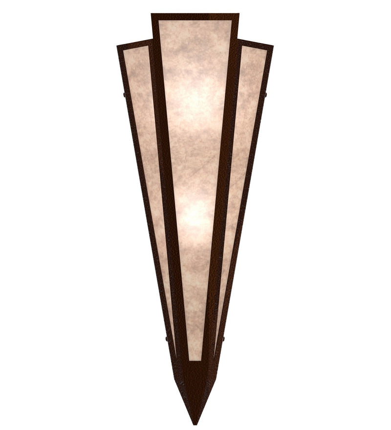 Meyda Tiffany 255788 Two Light Wall Sconce, Sepia Brown