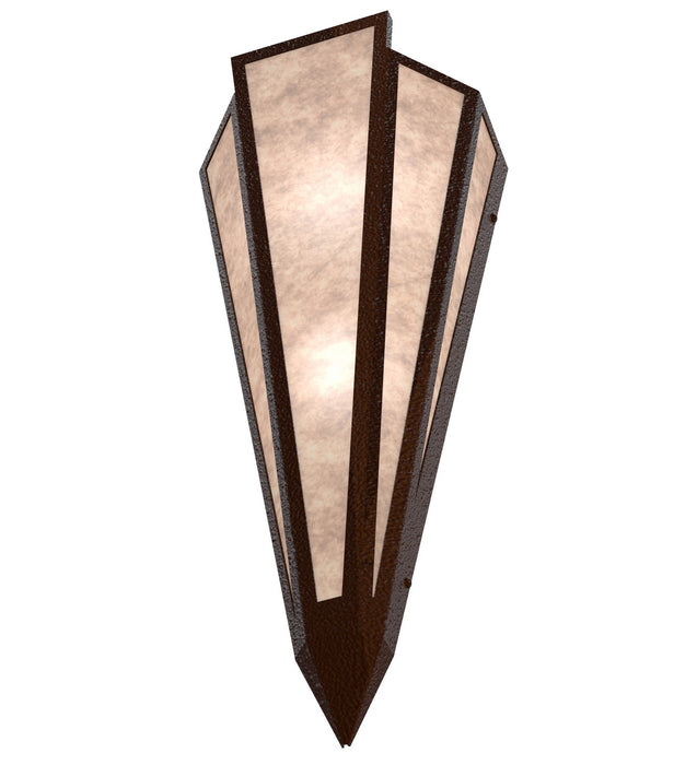 Meyda Tiffany 255788 Two Light Wall Sconce, Sepia Brown