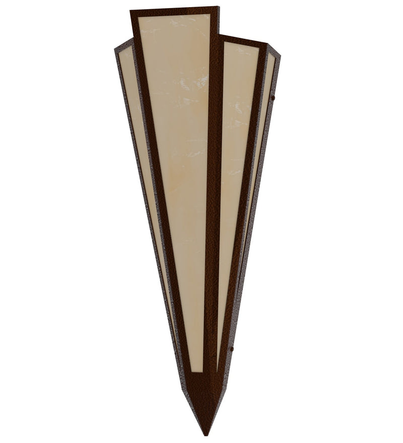 Meyda Tiffany 255789 Two Light Wall Sconce, Sepia Brown