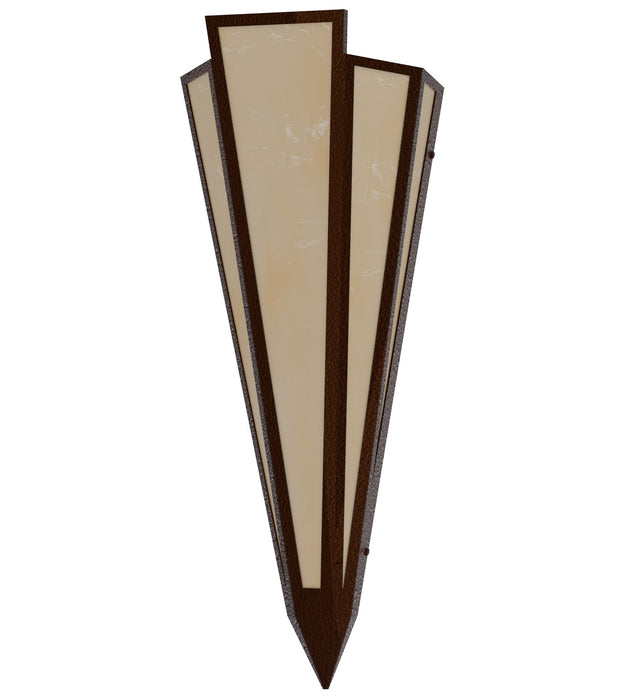 Meyda Tiffany 255789 Two Light Wall Sconce, Sepia Brown