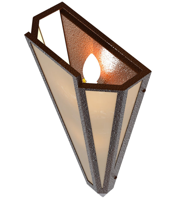 Meyda Tiffany 255789 Two Light Wall Sconce, Sepia Brown