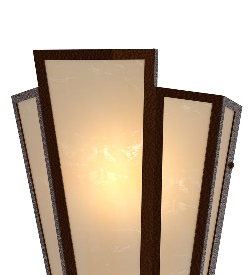 Meyda Tiffany 255789 Two Light Wall Sconce, Sepia Brown