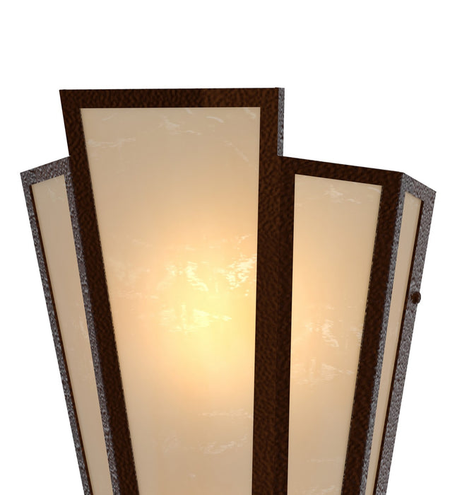 Meyda Tiffany 255789 Two Light Wall Sconce, Sepia Brown
