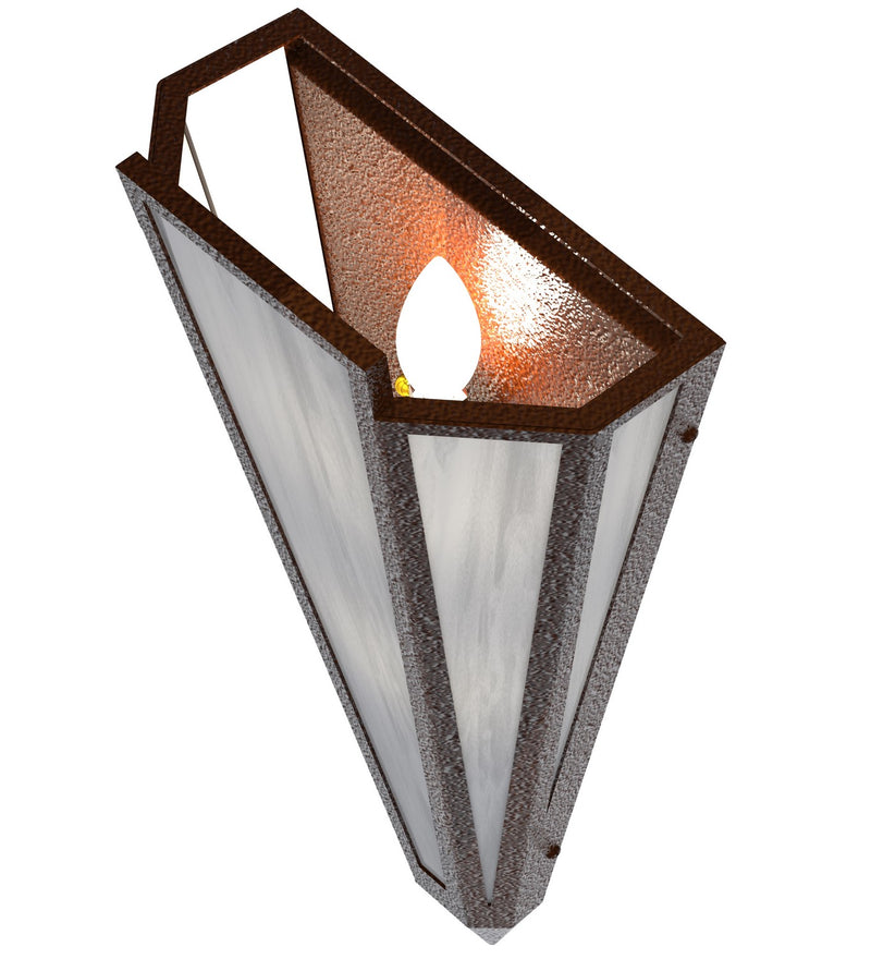 Meyda Tiffany 255790 Two Light Wall Sconce, Sepia Brown