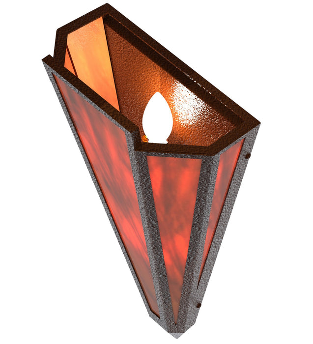 Meyda Tiffany 255791 Two Light Wall Sconce, Sepia Brown