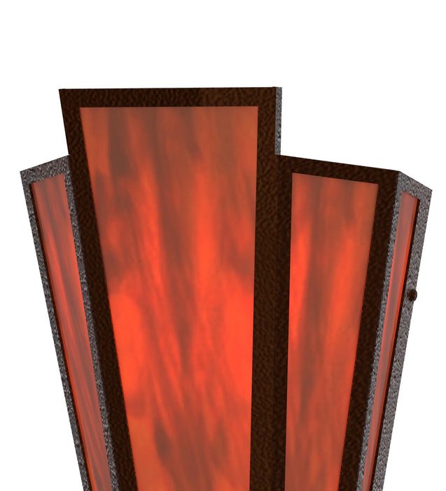Meyda Tiffany 255791 Two Light Wall Sconce, Sepia Brown