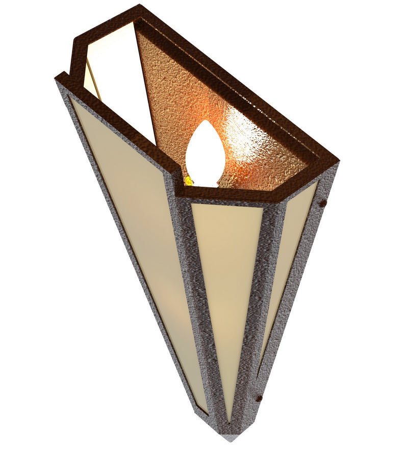 Meyda Tiffany 255792 Two Light Wall Sconce, Sepia Brown