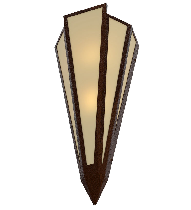 Meyda Tiffany 255792 Two Light Wall Sconce, Sepia Brown