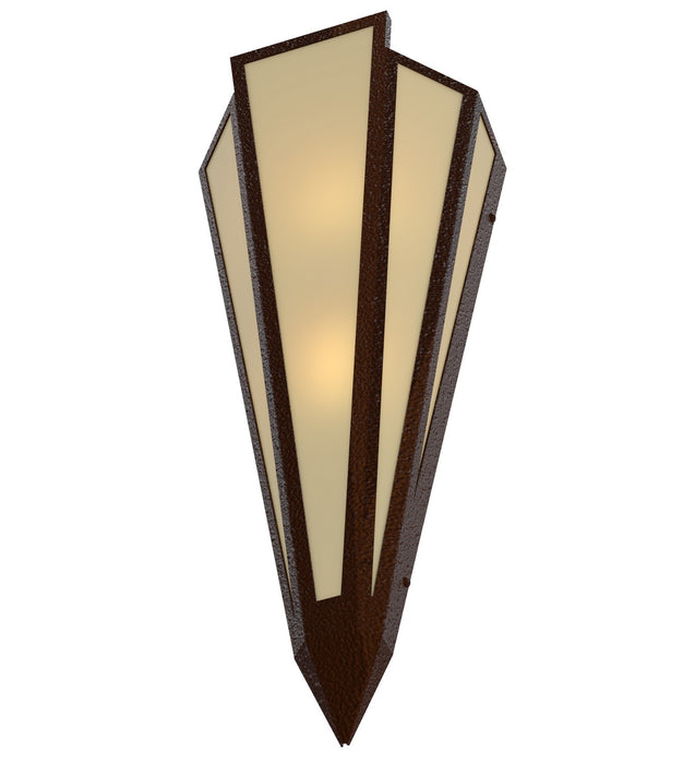 Meyda Tiffany 255792 Two Light Wall Sconce, Sepia Brown