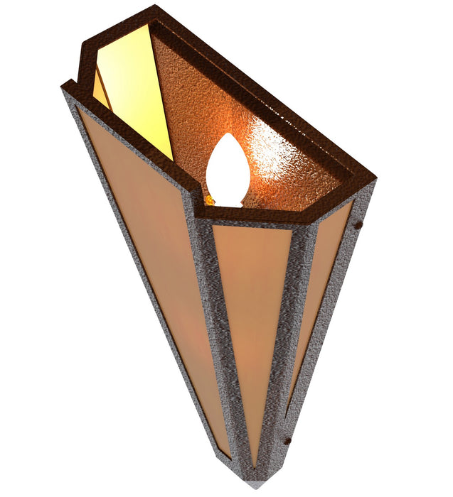 Meyda Tiffany 255793 Two Light Wall Sconce, Sepia Brown