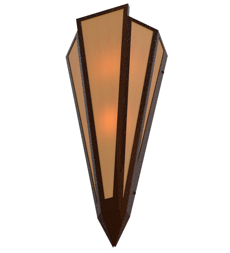 Meyda Tiffany 255793 Two Light Wall Sconce, Sepia Brown