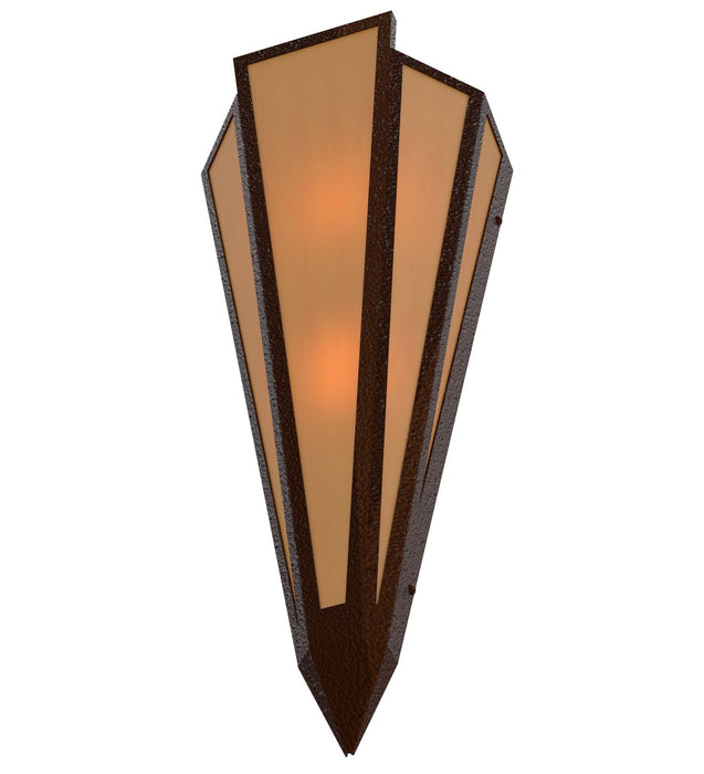 Meyda Tiffany 255793 Two Light Wall Sconce, Sepia Brown