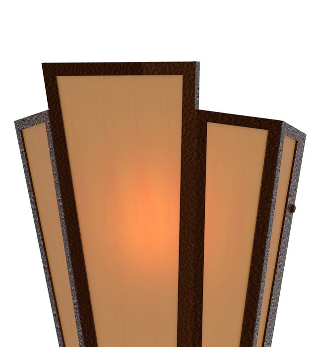 Meyda Tiffany 255793 Two Light Wall Sconce, Sepia Brown