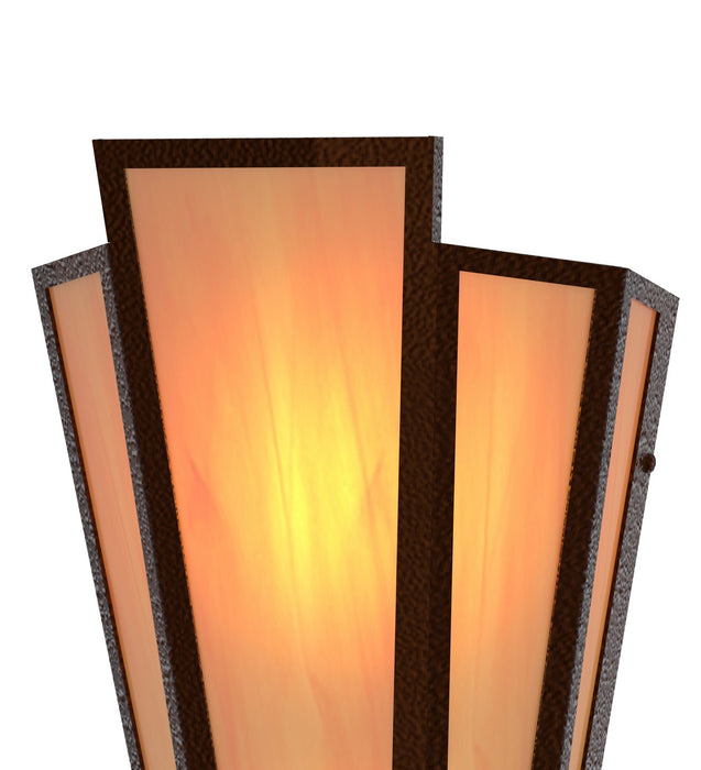 Meyda Tiffany 255794 Two Light Wall Sconce, Sepia Brown