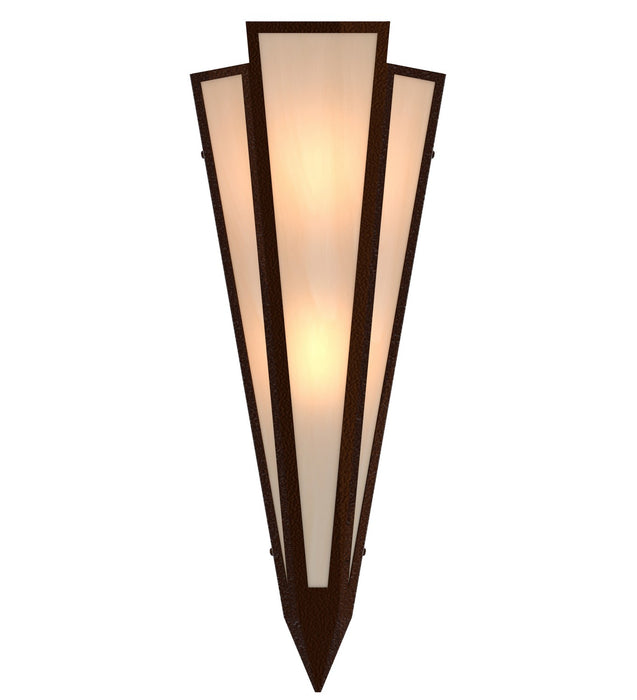 Meyda Tiffany 255795 Two Light Wall Sconce, Sepia Brown