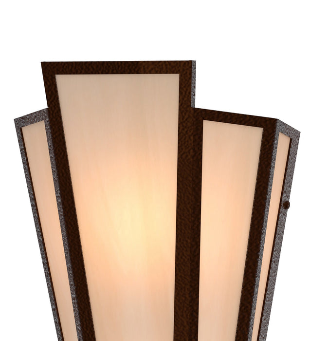 Meyda Tiffany 255795 Two Light Wall Sconce, Sepia Brown