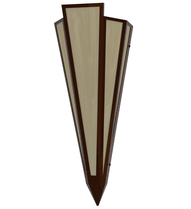Meyda Tiffany 255796 Two Light Wall Sconce, Sepia Brown
