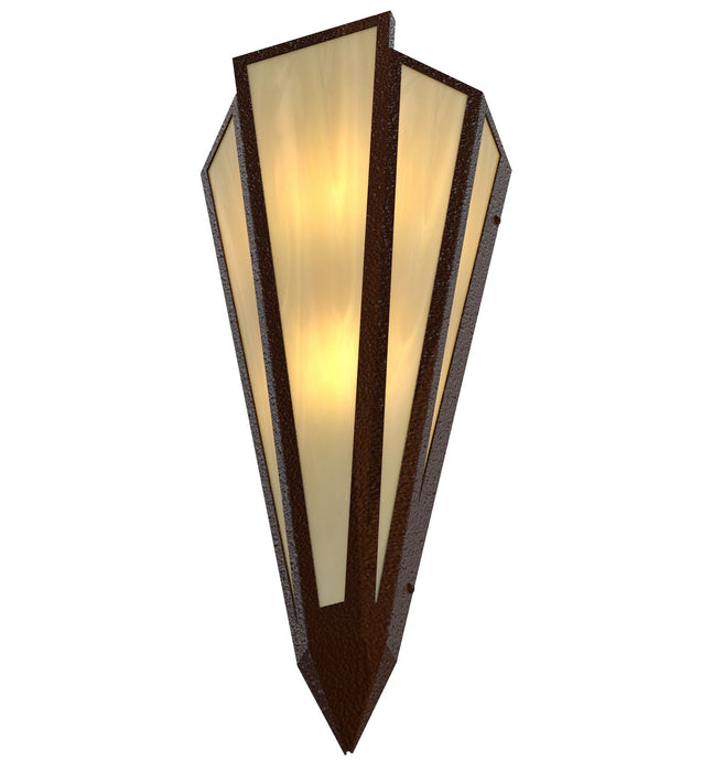 Meyda Tiffany 255796 Two Light Wall Sconce, Sepia Brown