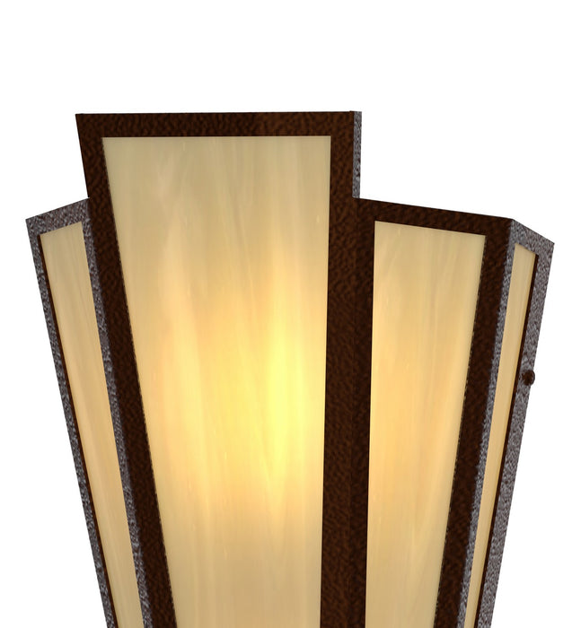 Meyda Tiffany 255796 Two Light Wall Sconce, Sepia Brown