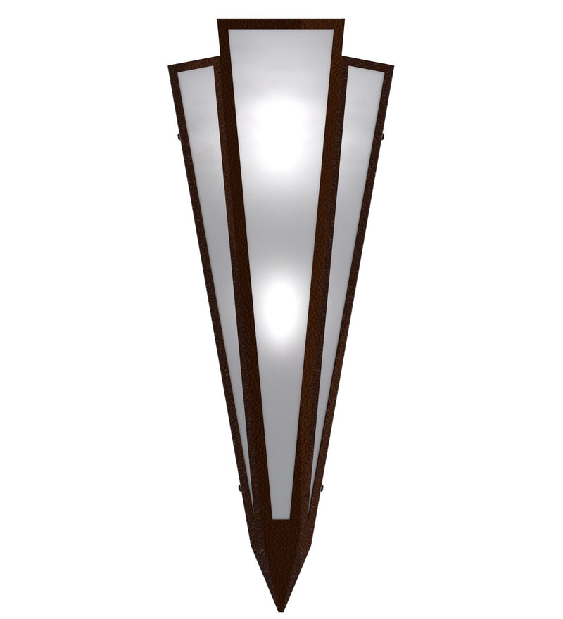 Meyda Tiffany 255798 Two Light Wall Sconce, Sepia Brown