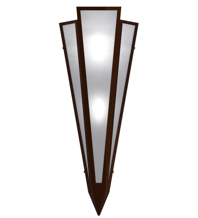 Meyda Tiffany 255798 Two Light Wall Sconce, Sepia Brown