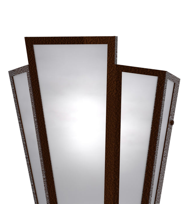 Meyda Tiffany 255798 Two Light Wall Sconce, Sepia Brown