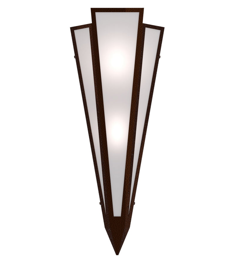 Meyda Tiffany 255801 Two Light Wall Sconce, Sepia Brown