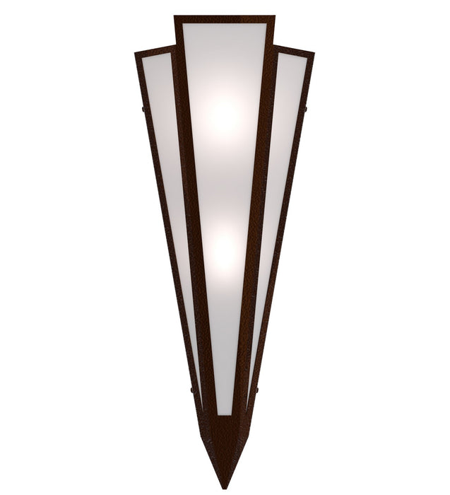 Meyda Tiffany 255801 Two Light Wall Sconce, Sepia Brown