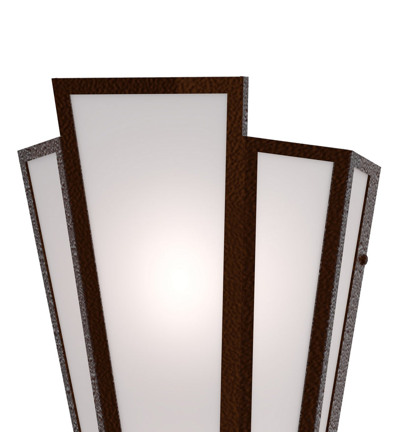 Meyda Tiffany 255801 Two Light Wall Sconce, Sepia Brown