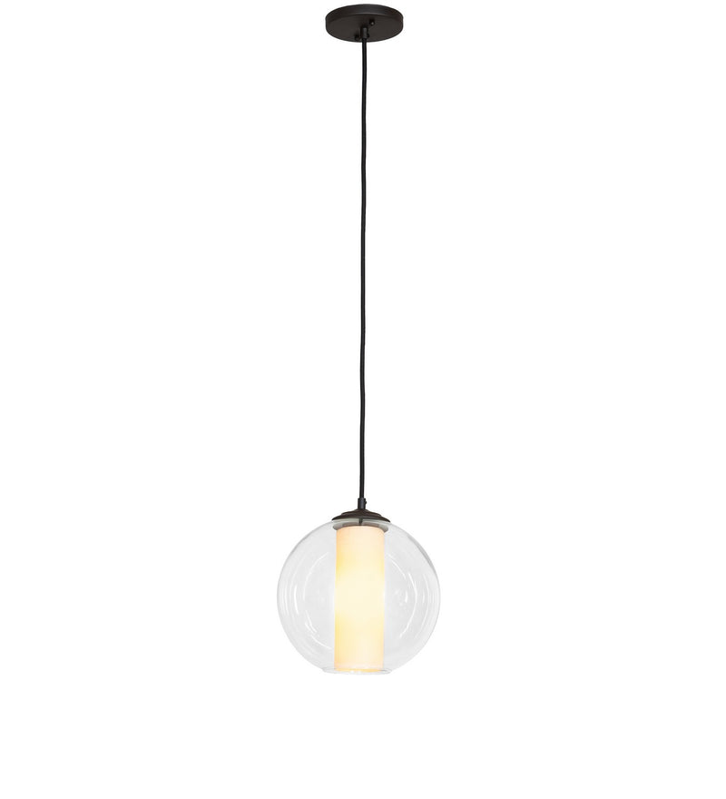 Meyda Tiffany 271178 One Light Pendant, Oil Rubbed Bronze