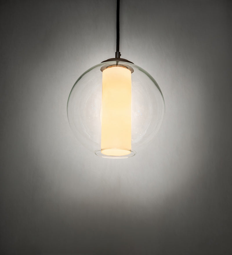 Meyda Tiffany 271178 One Light Pendant, Oil Rubbed Bronze