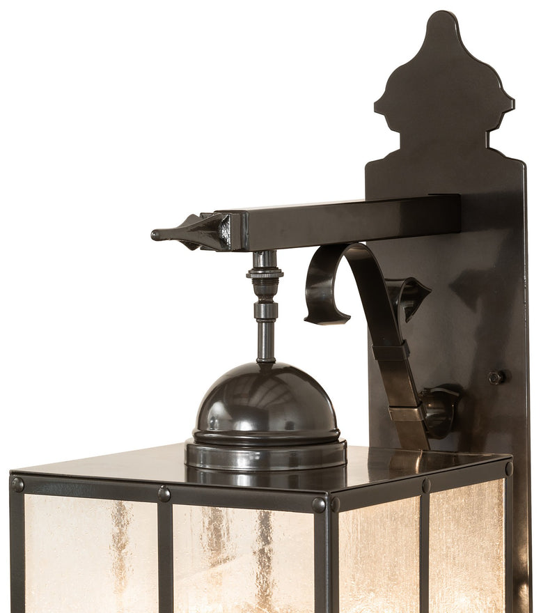 Meyda Tiffany 272645 Three Light Wall Sconce, Exterior Oil Rubbed Bronze