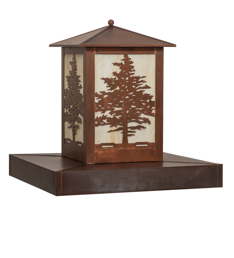 Meyda Tiffany 272697 One Light Pier Mount, Vintage Copper