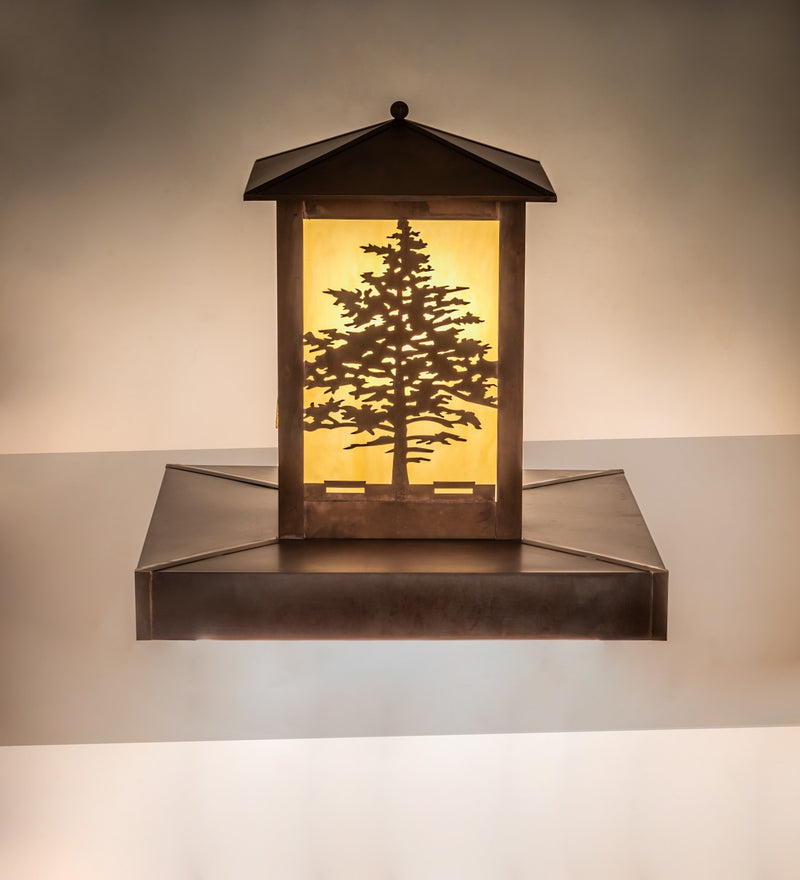 Meyda Tiffany 272697 One Light Pier Mount, Vintage Copper