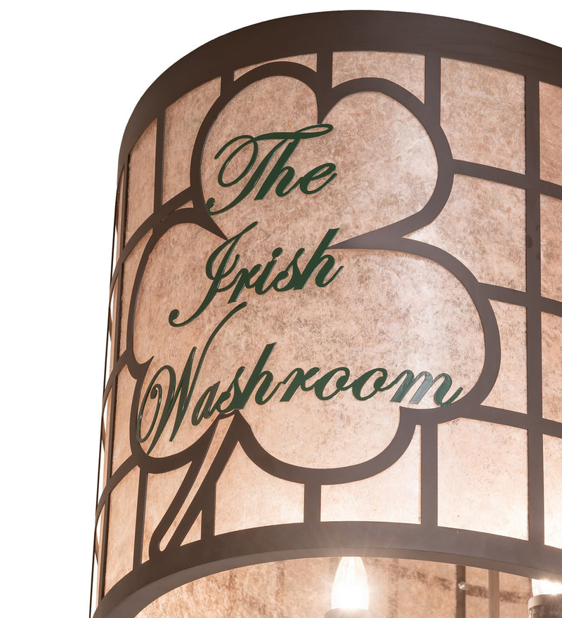 Meyda Tiffany 272741 Six Light Flushmount, Oil Rubbed Bronze