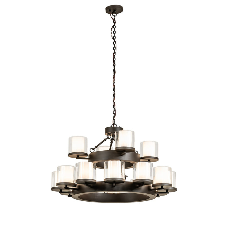 Meyda Tiffany 272958 16 Light Chandelier, Oil Rubbed Bronze