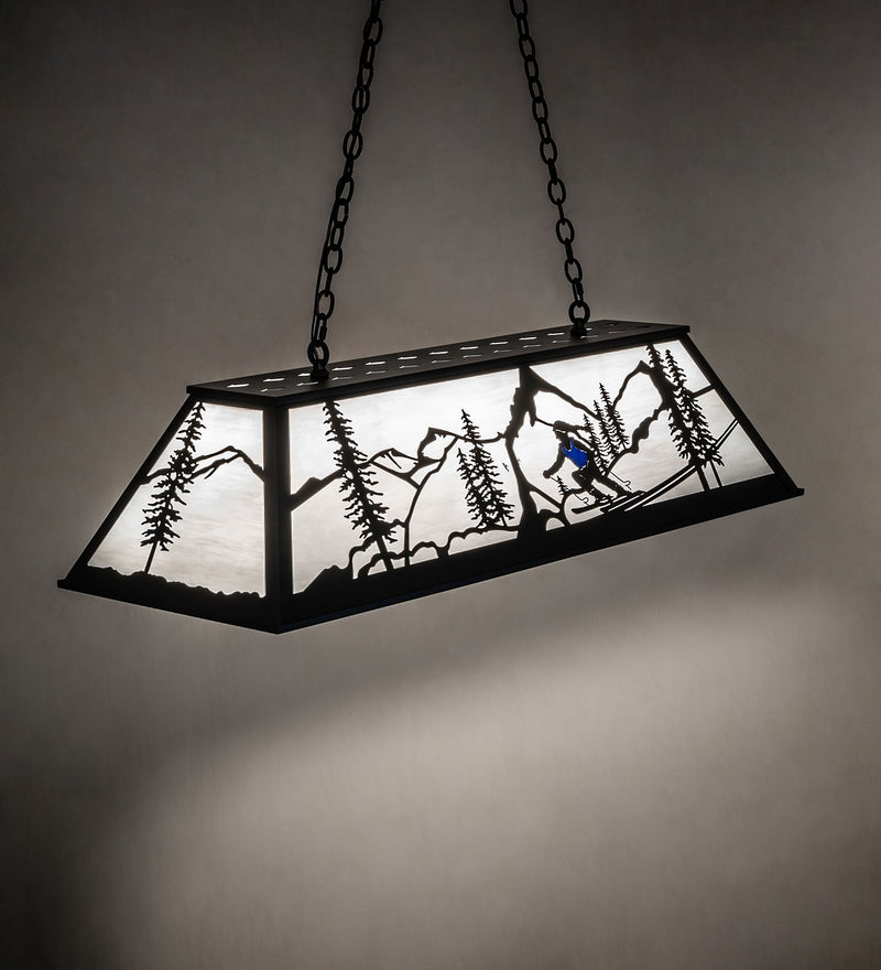 Meyda Tiffany 273233 Six Light Pendant, Textured Black