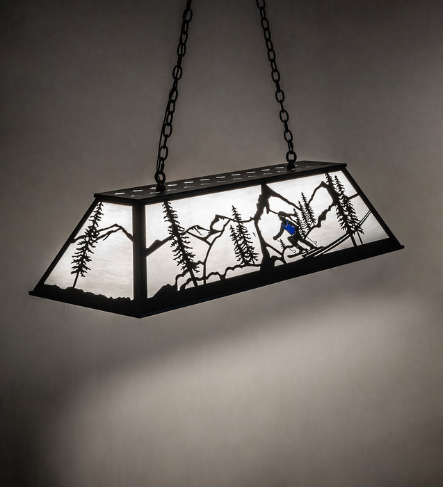 Meyda Tiffany 273233 Six Light Pendant, Textured Black