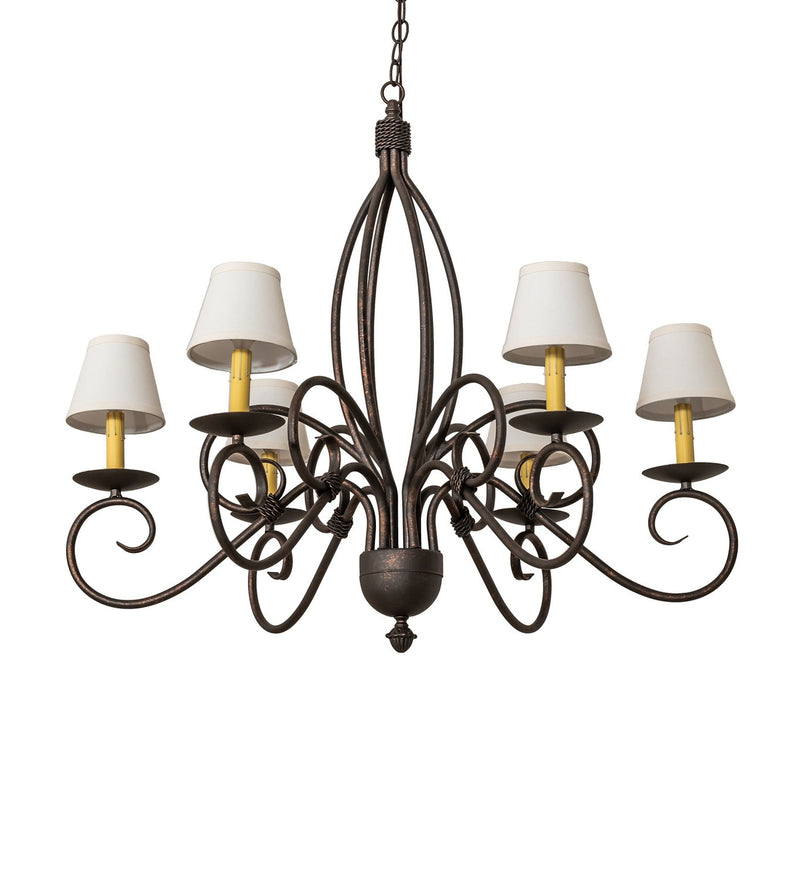 Meyda Tiffany 273532 Six Light Chandelier
