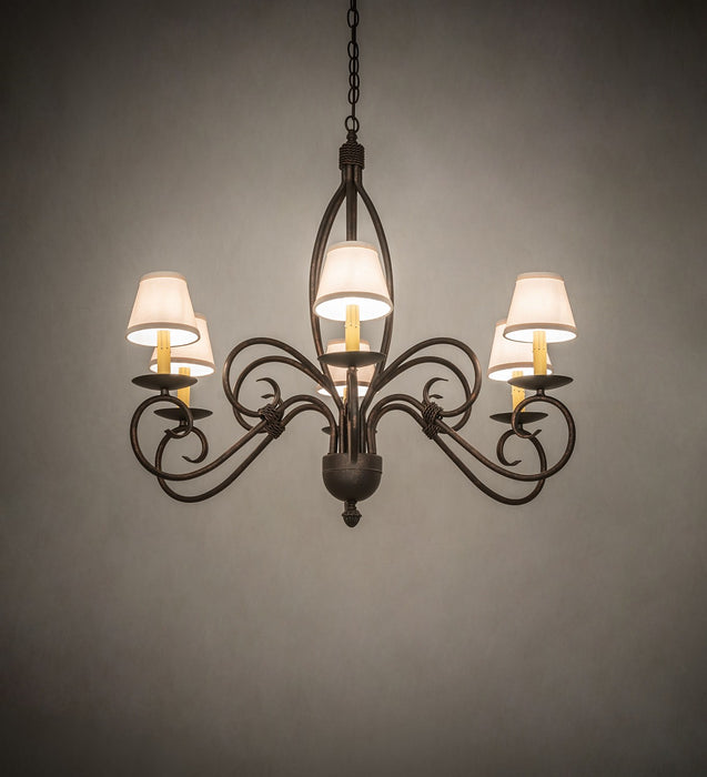 Meyda Tiffany 273532 Six Light Chandelier