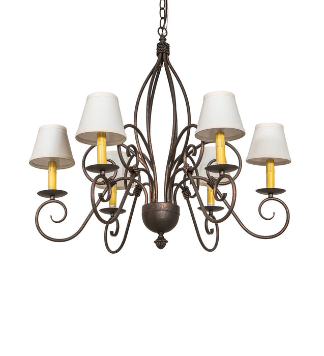 Meyda Tiffany 273534 Six Light Chandelier