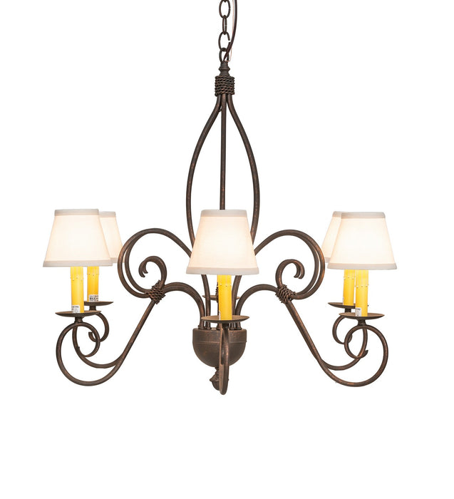 Meyda Tiffany 273534 Six Light Chandelier
