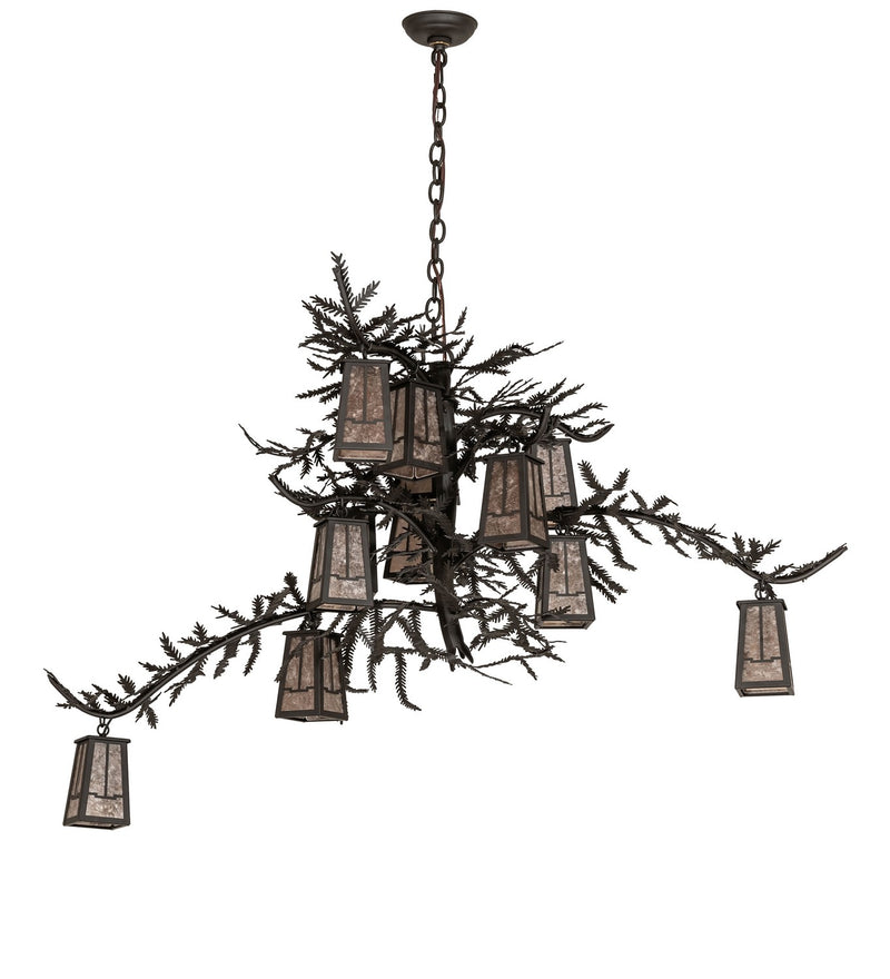 Meyda Tiffany 273697 12 Light Chandelier, Oil Rubbed Bronze