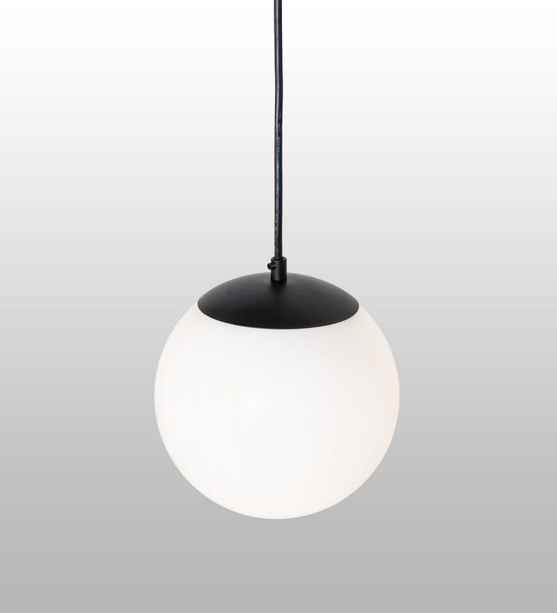 Meyda Tiffany 274292 One Light Mini Pendant, Solar Black