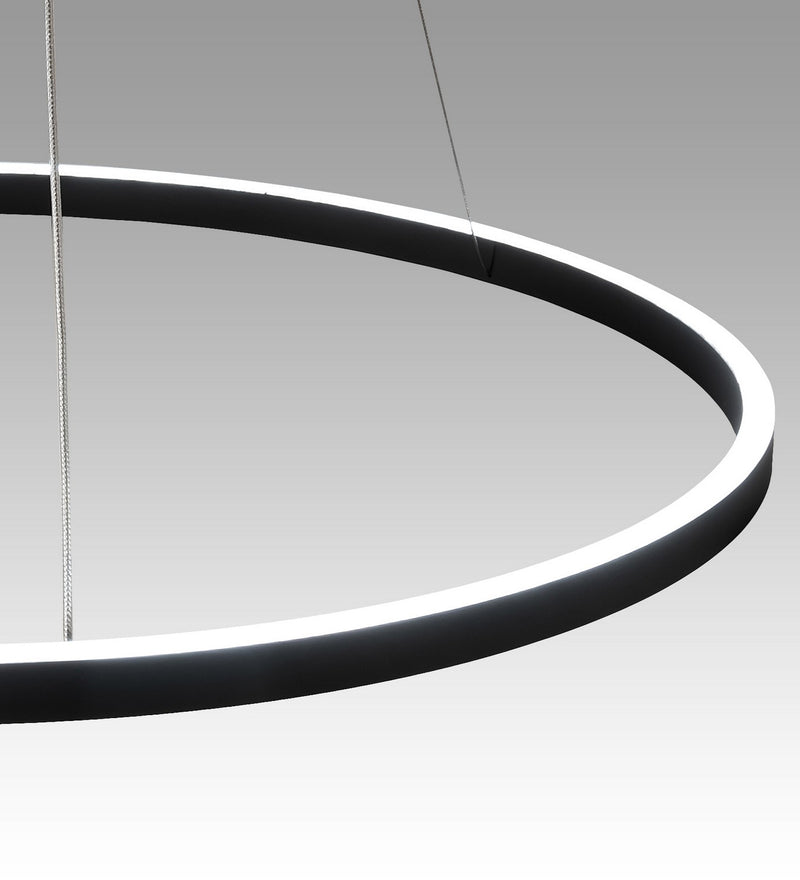Meyda Tiffany 274353 LED Pendant, Solar Black