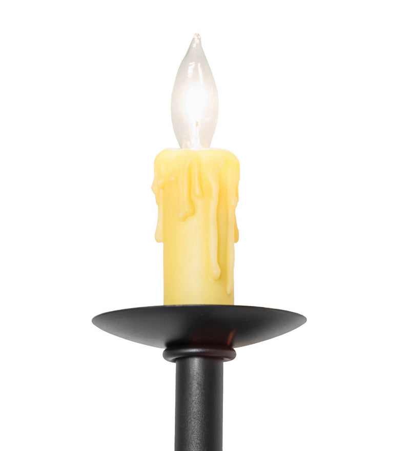 Meyda Tiffany 275800 One Light Wall Sconce, Textured Black