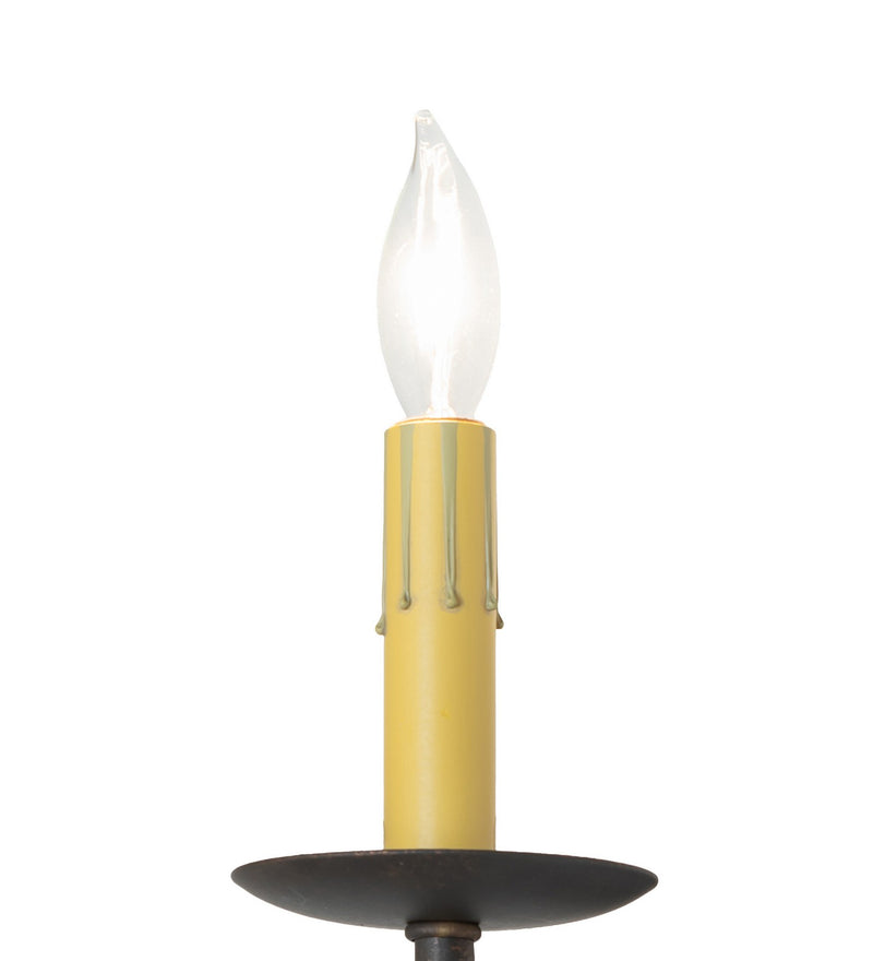 Meyda Tiffany 275863 One Light Wall Sconce, Gilded Tobacco