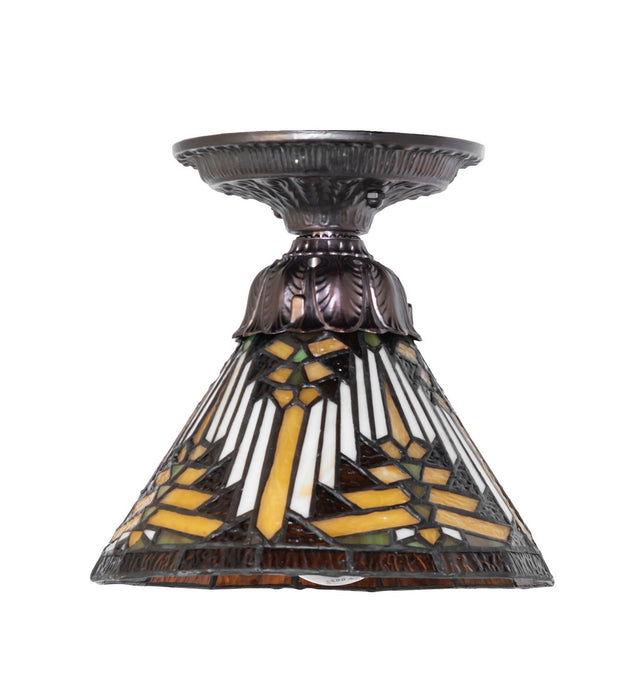 Meyda Tiffany 276087 One Light Flushmount