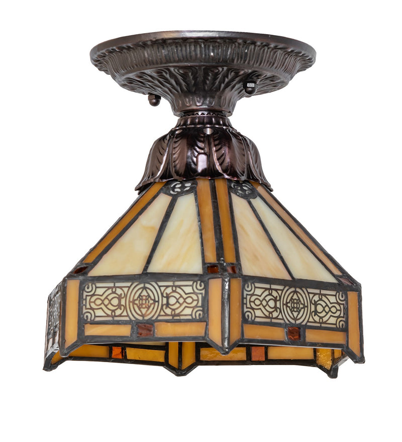 Meyda Tiffany 276097 One Light Flushmount